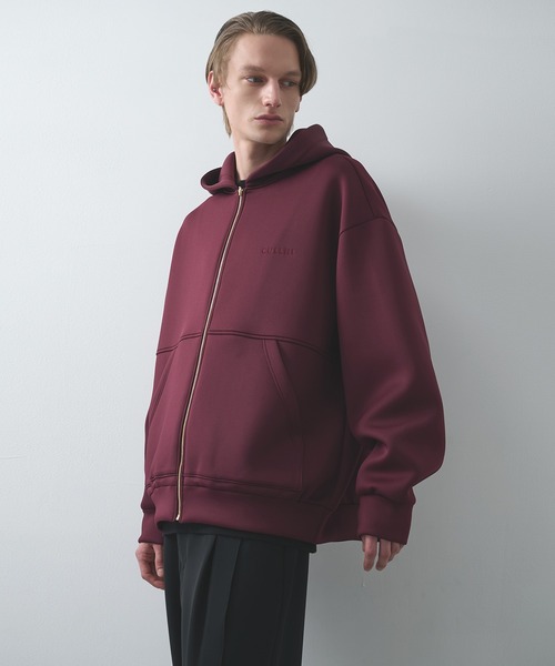 CULLNI】別注 Oversize Big Parka/別注 オーバーサイズジップパーカー