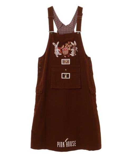 PINK HOUSE（ピンクハウス）の「オータムうさぎとチェリー刺繍