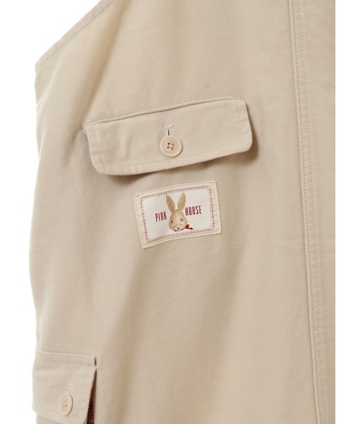 PINK HOUSE（ピンクハウス）の「オータムうさぎとチェリー刺繍