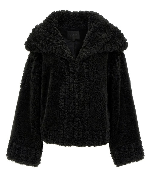 EZRA Oversize Faux Fur Coat ジャケット アウター | GUESS(ゲス