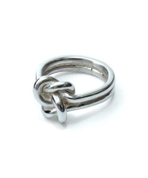 Unisex＞金細工またよし / 結びリング（小）（リング）｜fennica