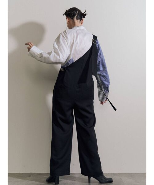 UN3D.（アンスリード）の「ワンショルダーオールインワン（つなぎ