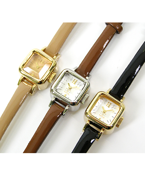 CABANE de ZUCCa（カバンドズッカ）の「キャラメル（アナログ腕時計