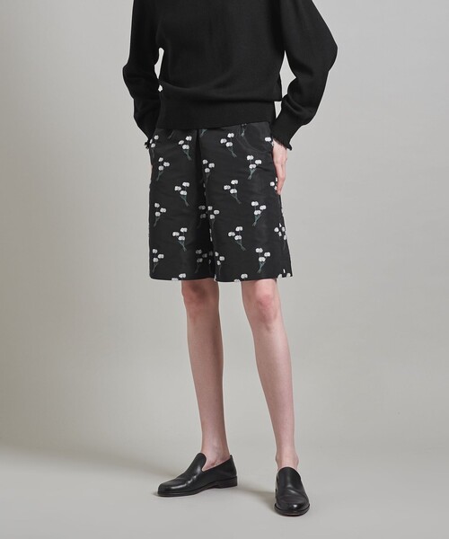LOEFF（ロエフ）の「＜LOEFF＞ワタスゲ ジャカード ショートパンツ