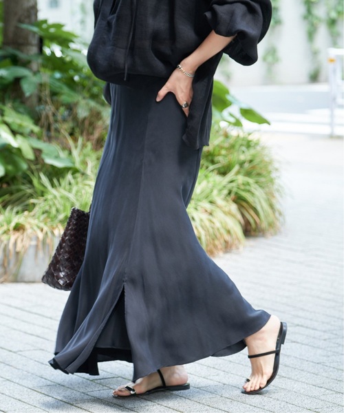 plage（プラージュ）の「《追加》Washable Fibril ギャザーロング