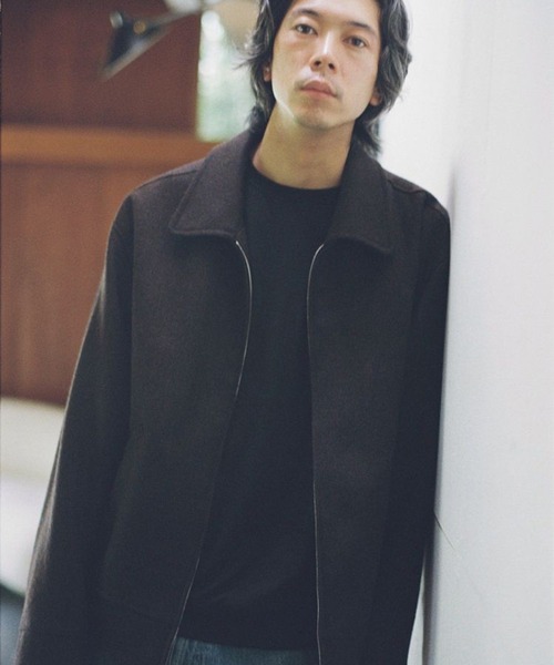 LIDNM（リドム）の「PREMIUM SHETLAND BLOUSON（ブルゾン）」 - WEAR