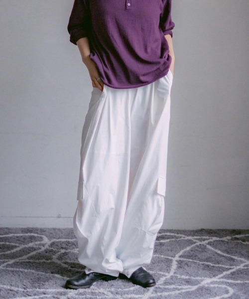 2/9号室（かおこ&ひろと） - Nylon Tuck Cargo Pants / ナイロンタック