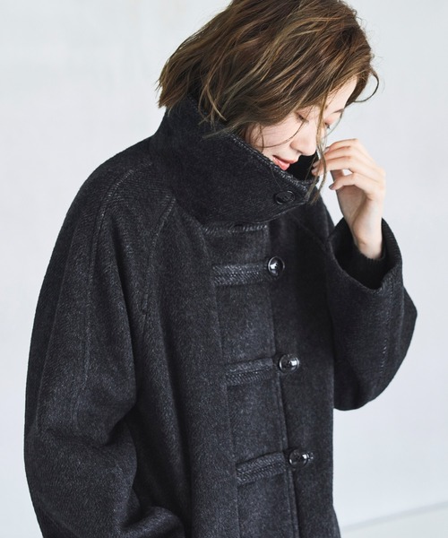 セール】シャギー ウール ダッフルコート ｜ アウター / ウールコート