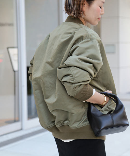 Deuxieme Classe（ドゥーズィエムクラス）の「中綿military ブルゾン