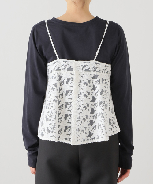 IENA（イエナ）の「レースショートキャミソール（キャミソール）」 - WEAR