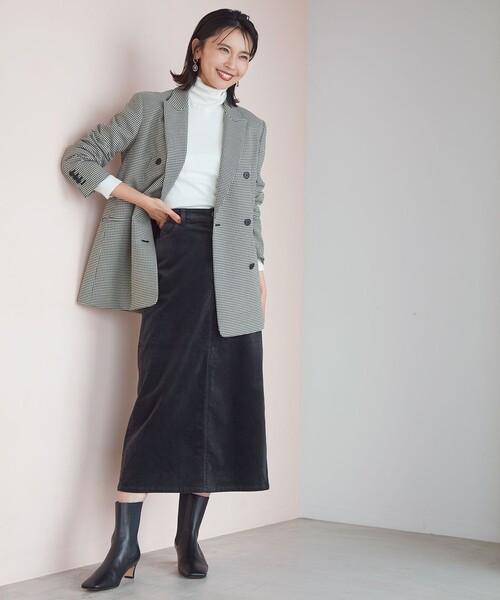 23区（ニジュウサンク）の「ガンクラブチェックストレッチ ジャケット