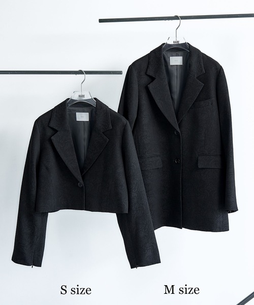 セール】VINTAGEジャガード2WAYジャケット(HARE)（テーラード