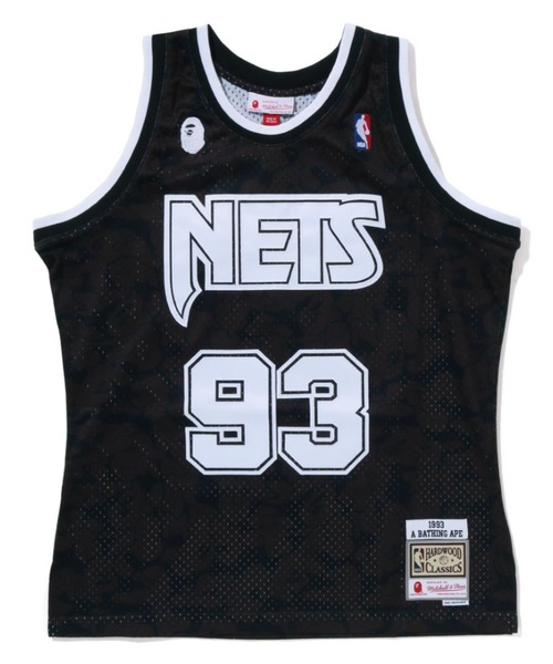 A BATHING APE（アベイシングエイプ）の「BAPE X MITCHELL & NESS