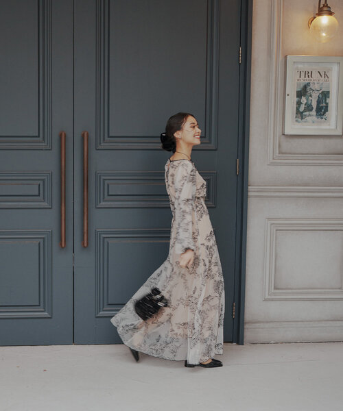 Kastane（カスタネ）の「【オケージョンドレス/結婚式】embroidery