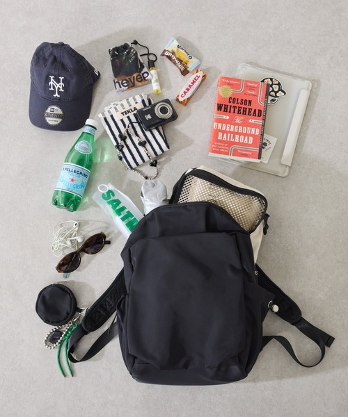 PAPILLONNER/撥水10ポケットリュック/強撥水/新色追加（バックパック