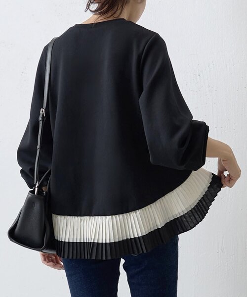 BEARDSLEY（ビアズリー）の「スソプリーツプルオーバー（Tシャツ