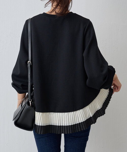 BEARDSLEY（ビアズリー）の「スソプリーツプルオーバー（Tシャツ