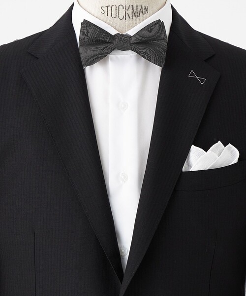 green label relaxing＞ジャカード ペイズリー ボウタイ/蝶ネクタイ