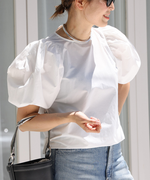 セール】追加【CELERI/セルリ】balloon スリーブ ブラウス（シャツ