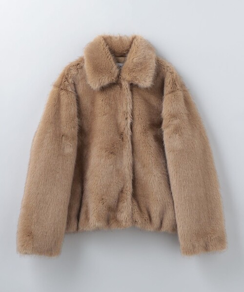 6（ロク）の「＜6(ROKU) ＞フェイクファー コート（その他アウター