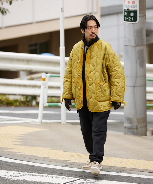 セール】M65 カラーライナー キルティングジャケット（ミリタリー