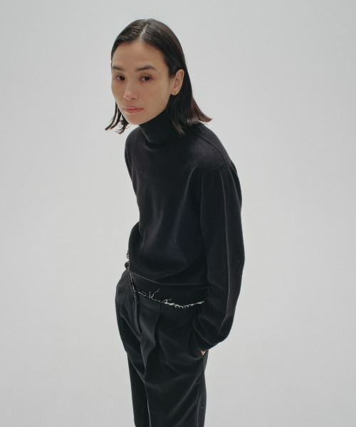 セール】Wool Cashmere Turtle Knit（ニット/セーター）｜TODAYFUL