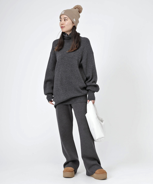 AP STUDIO（エーピーストゥディオ）の「追加スムージーニットパンツ