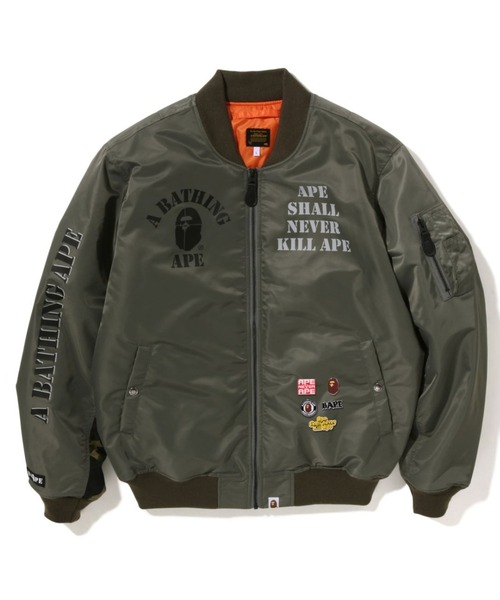 A BATHING APE（アベイシングエイプ）の「BAPE STENCIL LOOSE FIT MA-1