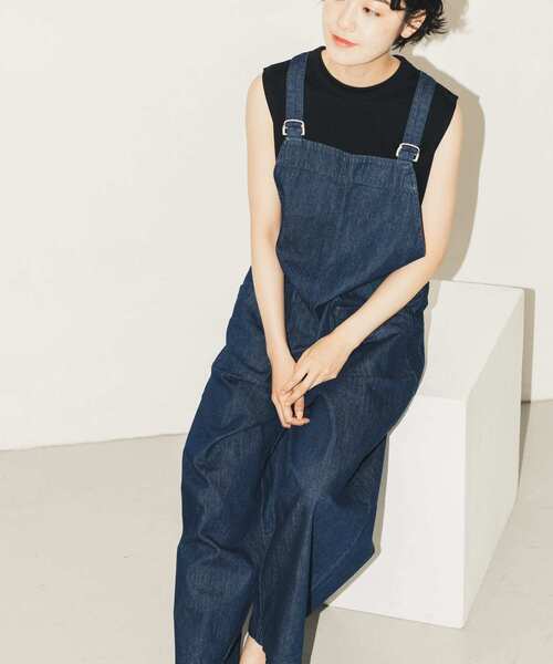 かぐれ（カグレ）の「デニムサロペット（サロペット/オーバーオール