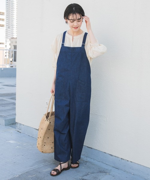 かぐれ（カグレ）の「デニムサロペット（サロペット/オーバーオール