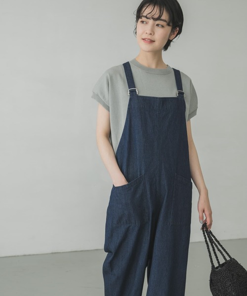 かぐれ（カグレ）の「デニムサロペット（サロペット/オーバーオール