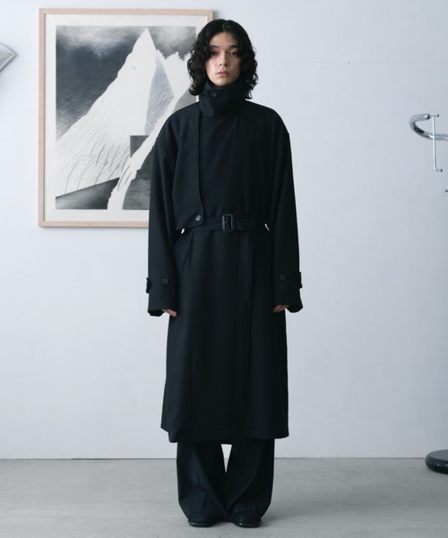 SINSS（シンス）の「Wide long trench coat / ワイドロングトレンチ