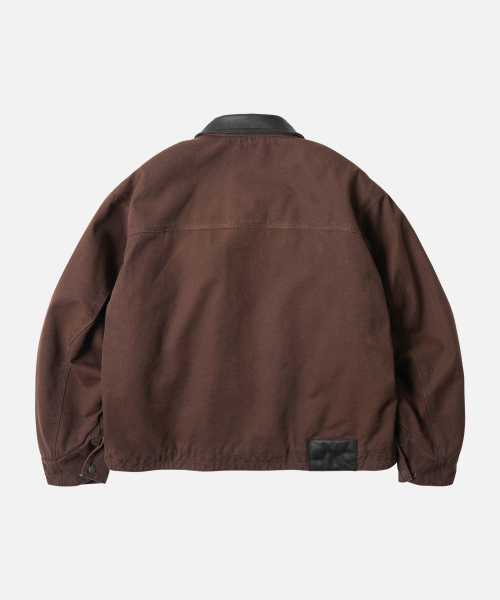HEAVY CANVAS DESTROYED WORK JACKET _ BROWN（その他アウター