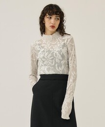 MURRAL（ミューラル）の「【MURRAL/ミューラル】Snowflake jacquard