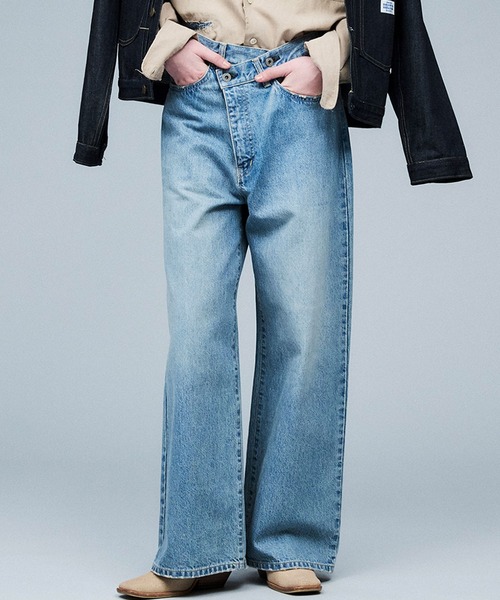 デニムアシンメトリーパンツ | ジョンブル公式通販/JOHNBULL ONLINE STORE