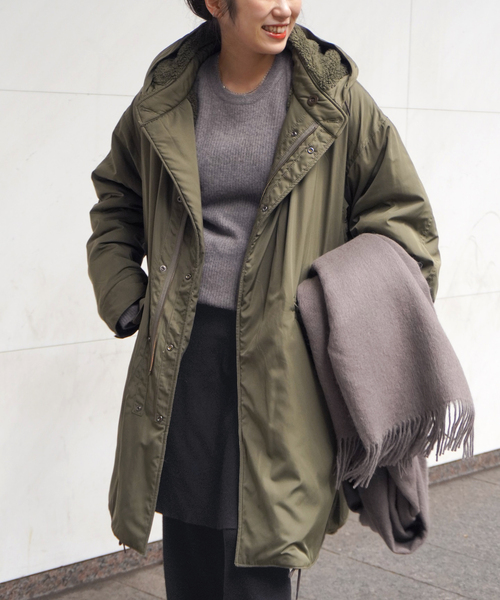 STAFF.M(AP STUDIO 新宿店)｜ARMY TWILLのモッズコートを使った