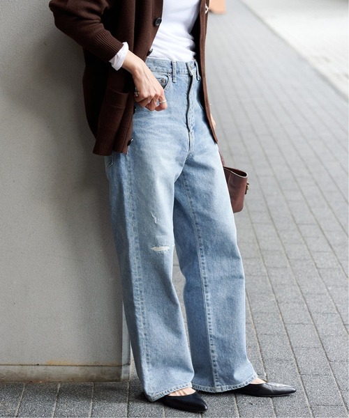 セール】≪ベストセラー≫デニムストレートパンツ2（デニムパンツ