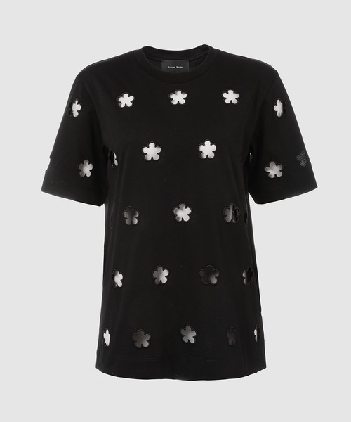 Simone Rocha（シモーネロシャ）の「SHORT SLEEVE FLOWER CUT-OUT T