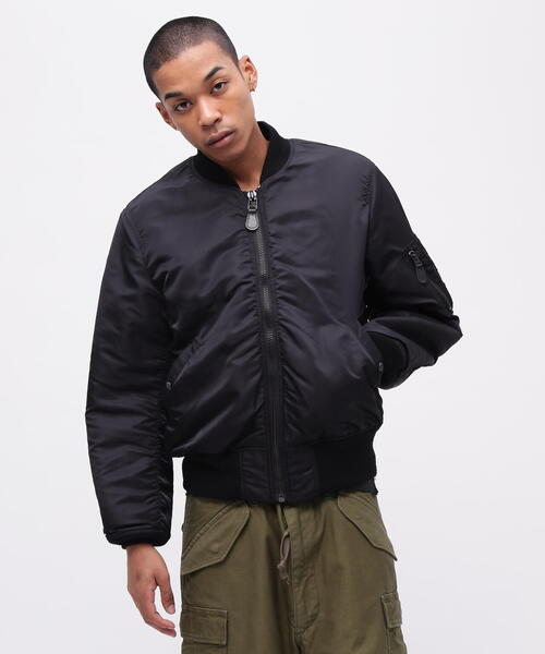 AVIREX（アヴィレックス）の「《VINTAGE LINE》MA-1 BLACK / AVIREX