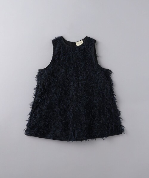 UNITEDARROWS カットジャガードチュニックブラウスユナイテッド