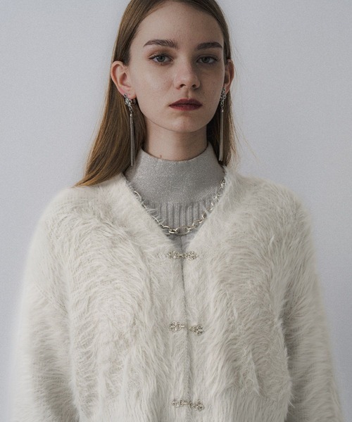 HARE（ハレ）の「シャギーチャイナニットカーディガン(HARE