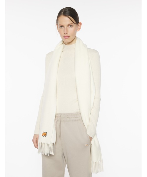 Maison Kitsune（メゾンキツネ）の「FOX HEAD SCARF（マフラー）」 - WEAR