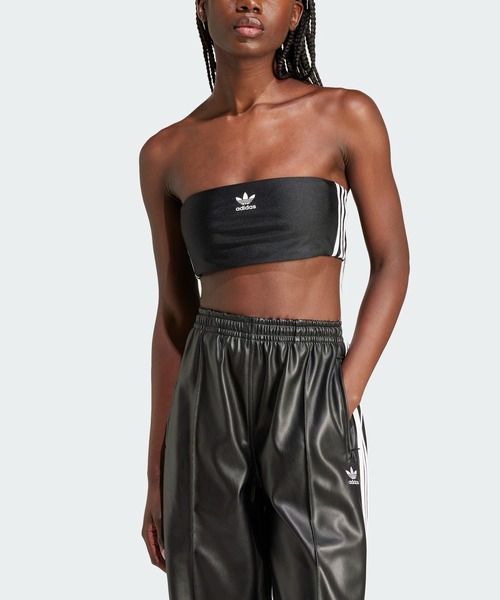 セール】スリーストライプスチューブトップ / アディダスオリジナルス