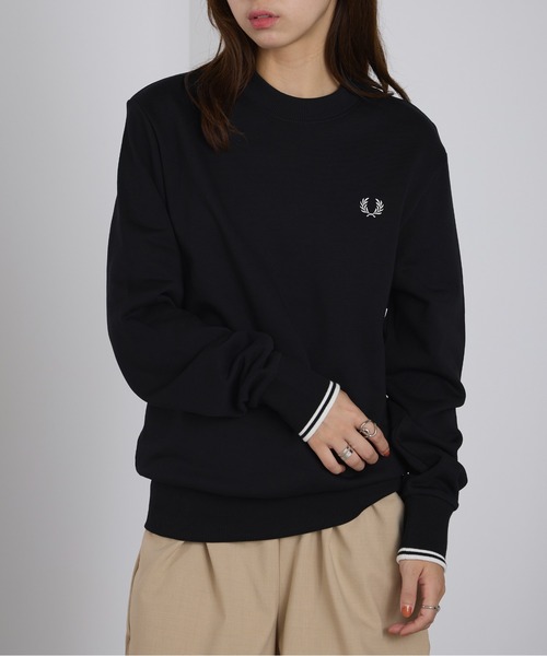 FRED PERRY】Crew Neck SweatShirt フレッドペリー クルーネック