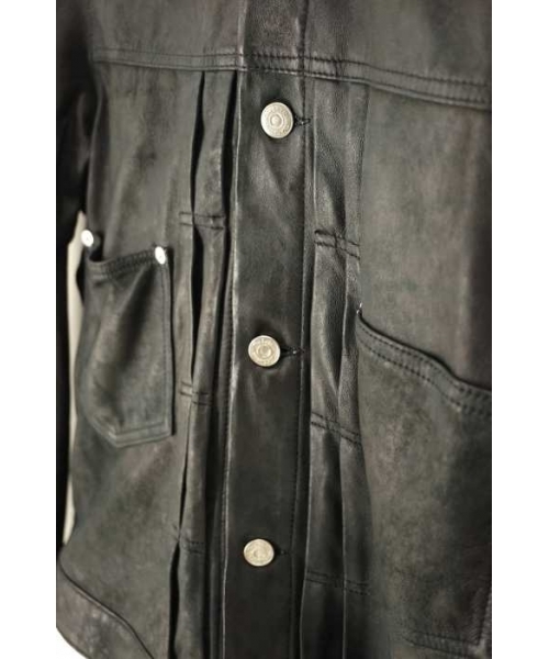 ブランド古着】Western Work Jacket. -Sheep Leather- レザー