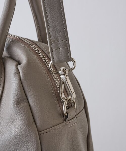 本革》ラウンドミニボストンバック（ボストンバッグ）｜BEARDSLEY