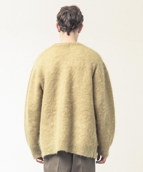 SLICK（スリック）の「ダブルジャガードシャギーモヘアカーディガン