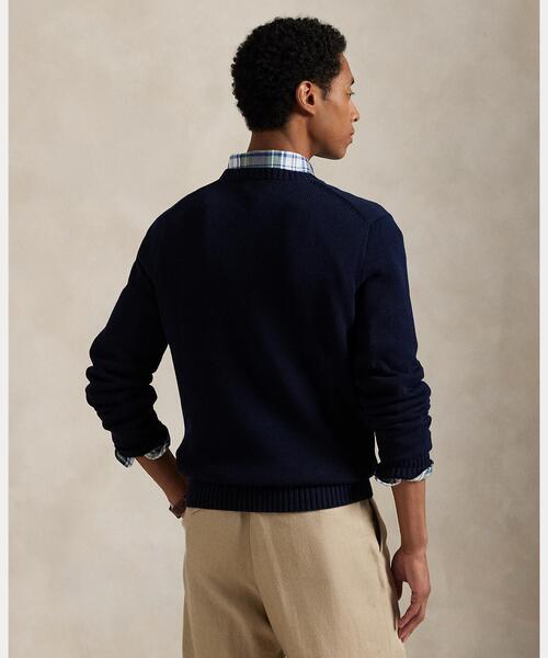 コットン クルーネック セーター（ニット/セーター）｜POLO RALPH