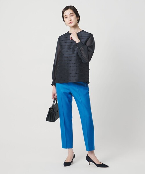 リボン カットジャガード ブラウス（シャツ/ブラウス）｜UNITED ARROWS