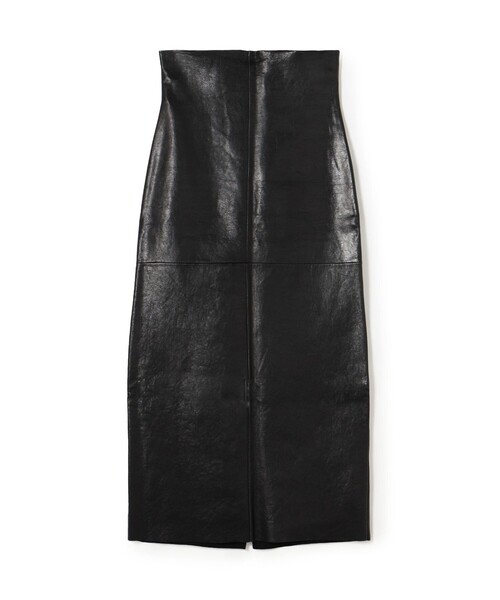 セール】GABRIELA COLL GARMENTS HIGH WAIST LEATHER SKIRT（スカート